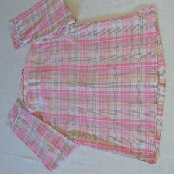 Victoria's secret long sleeve button down shirt pajamas size small - Picture 6 of 11